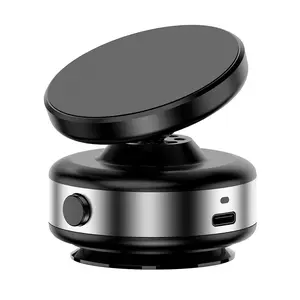 360° adjustable vacuum magnetic mobile phone stand, suitable for car, desktop, bedside, stable support mobile phone, tablet, suitable for watching video, live broadcast, navigation and other scenarios, convenient and fast, strong adsorption