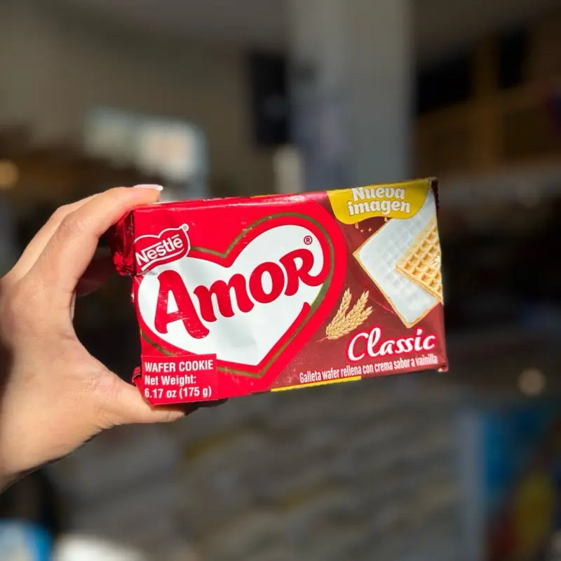 Nestlé Amor Galleta Classic Wafer Cookie with Creamy Flavors Snack 6.17 ...