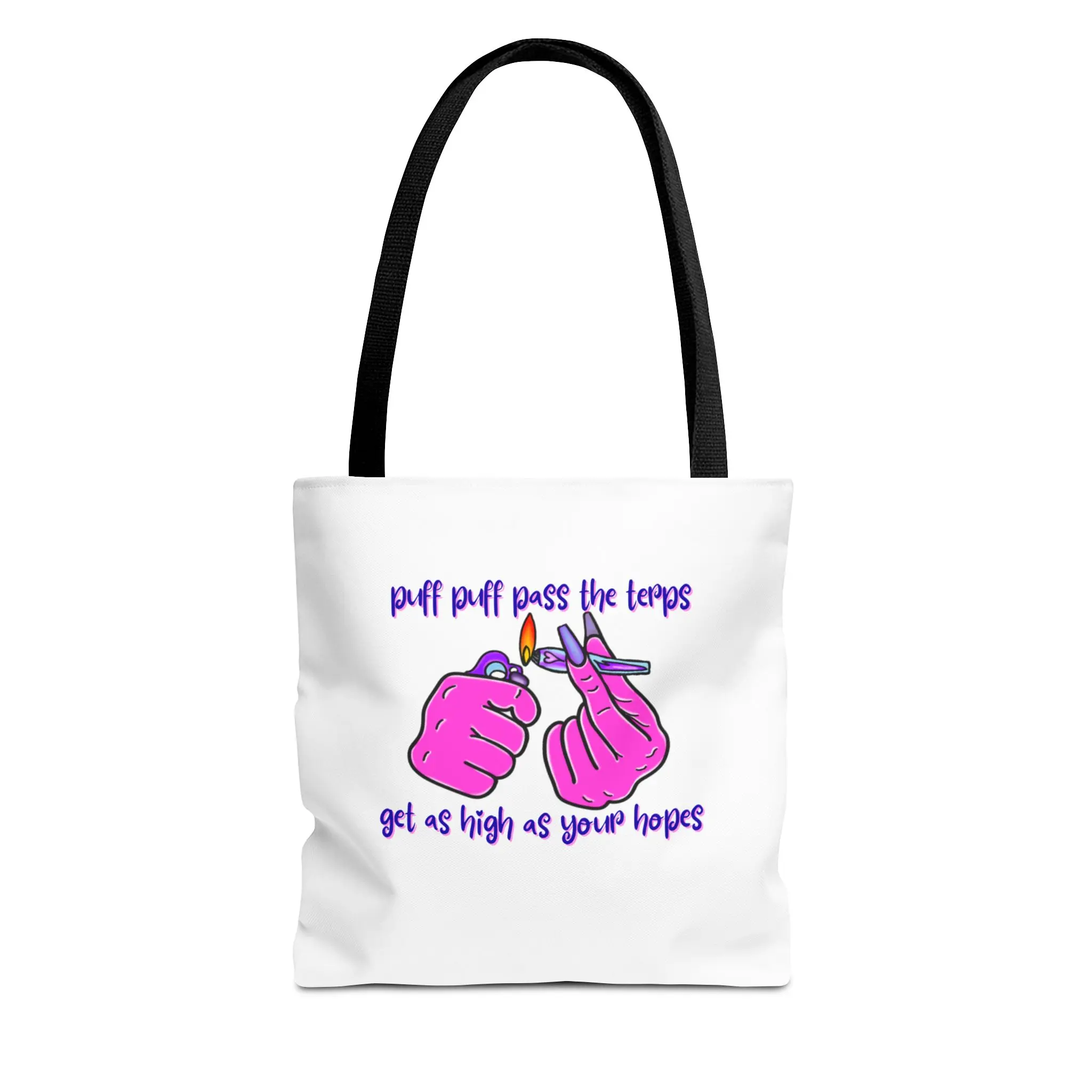 TTT Merch Tote Bag – "Puff Puff Pass the Terps"