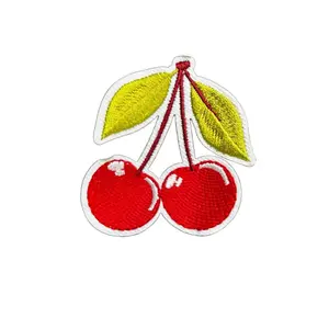 Cherry Embroidered Patch