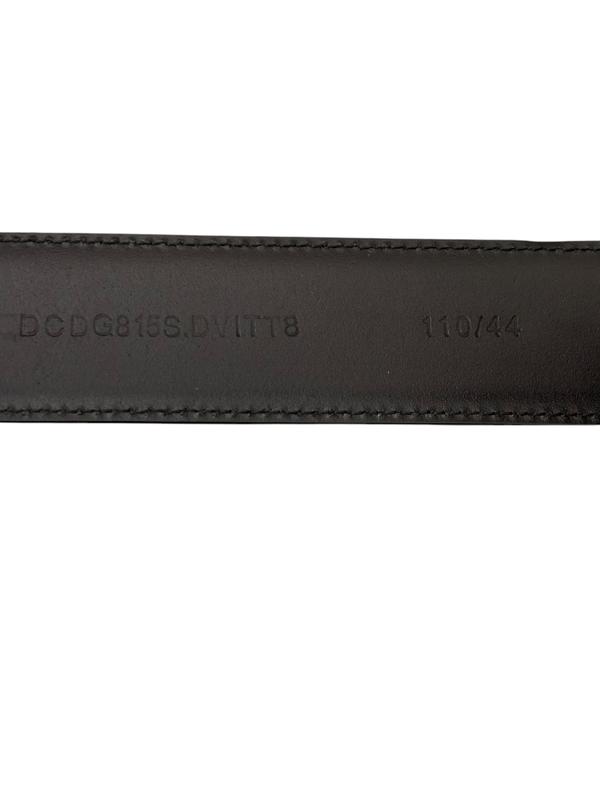 Pre-owned VERSACE Leather bag accessories Black Men's Medusa Head Buckle Belt