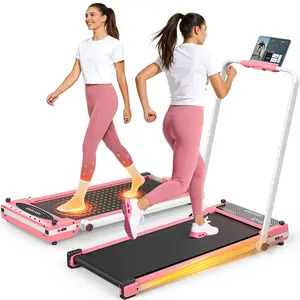 ANCHEER Walking Pad Treadmill with Built-In Foot Massager -  Dual-Sided Foldable Design Perfect for Home, Office & Apartments