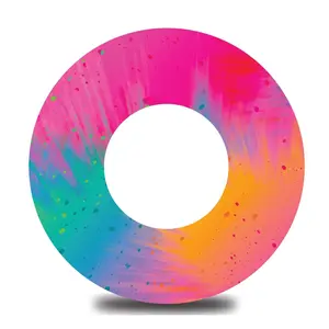 Rainbow Burst Libre 3 Tape