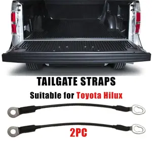 2PC Suitable for Toyota Hilux Tailgate and Trunk Cables