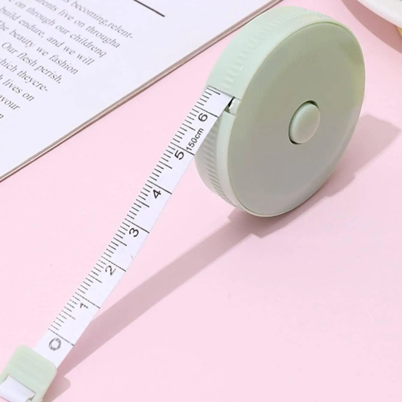 Retractable Body Measurement Ruler, Handheld Measurement Ruler, Mini Measuring Tool for Home, Office, School, Fitness, Tools and Gadgets, Portable Tape Measure, Retractable Measure Gauge, Durable Tape Measure, Measuring Instrument