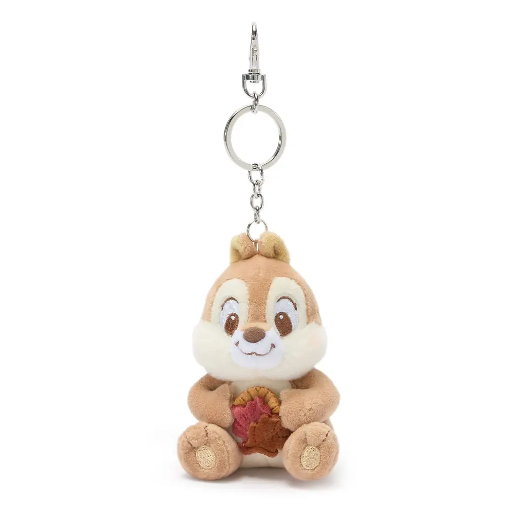 Disney Store Chip ''Fall Vibes'' Plush Keychain Bag Charm – 4 1/2'' – Exclusive