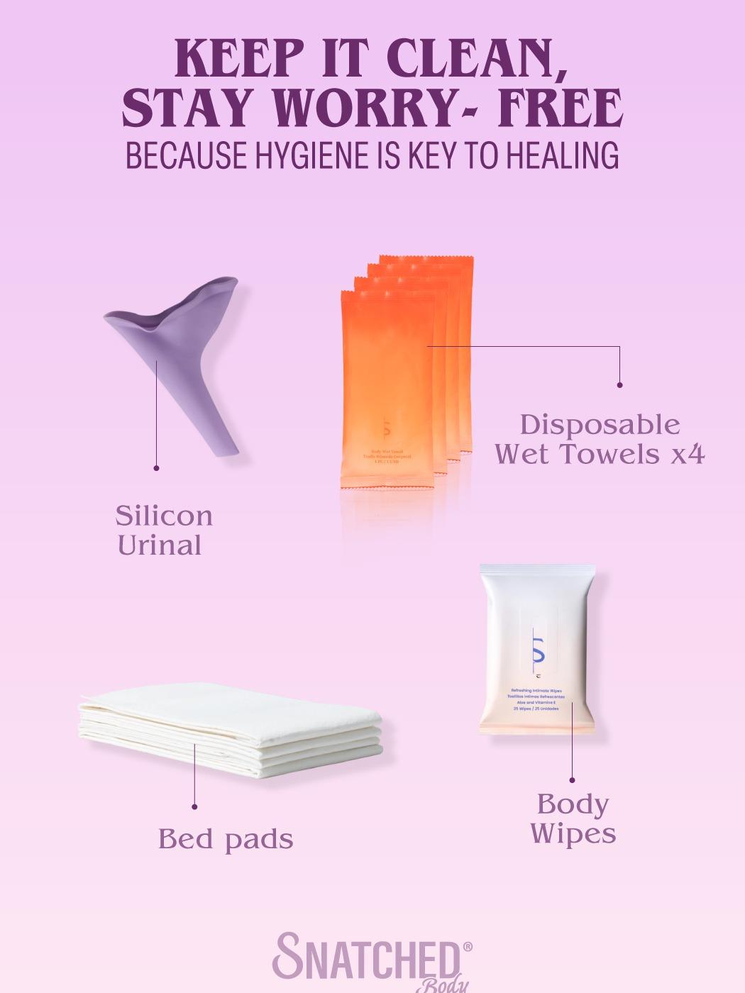 SNATCHED BODY Stage 1 Recovery Kit | Daily Comfort Essentials (Stage 1 Faja Included) SNATCHED BODY Stage 1 Recovery Kit | Daily Comfort Essentials (Stage 1 Faja Included)