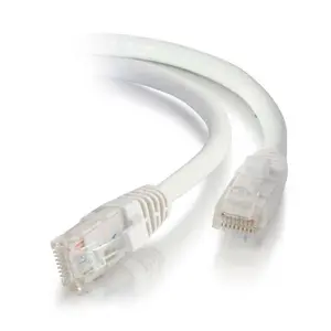 C2G 19479 3ft (0.9m) Cat5e Snagless Unshielded UTP Ethernet Network Patch Cable - White