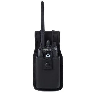 Universal Radio Case Two Way Radio Holder Universal Pouch for Walkie Talkies Nylon Holster Accessories for MOTOROLA MT500, MT1000, MTS2000 and Similar Models (1 PACK)