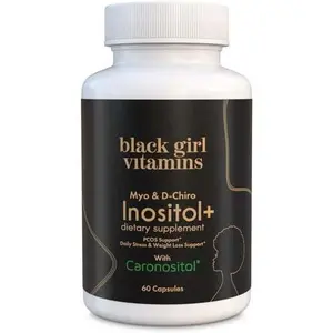 Black Girl Vitamins Inositol Supplement 60 Count