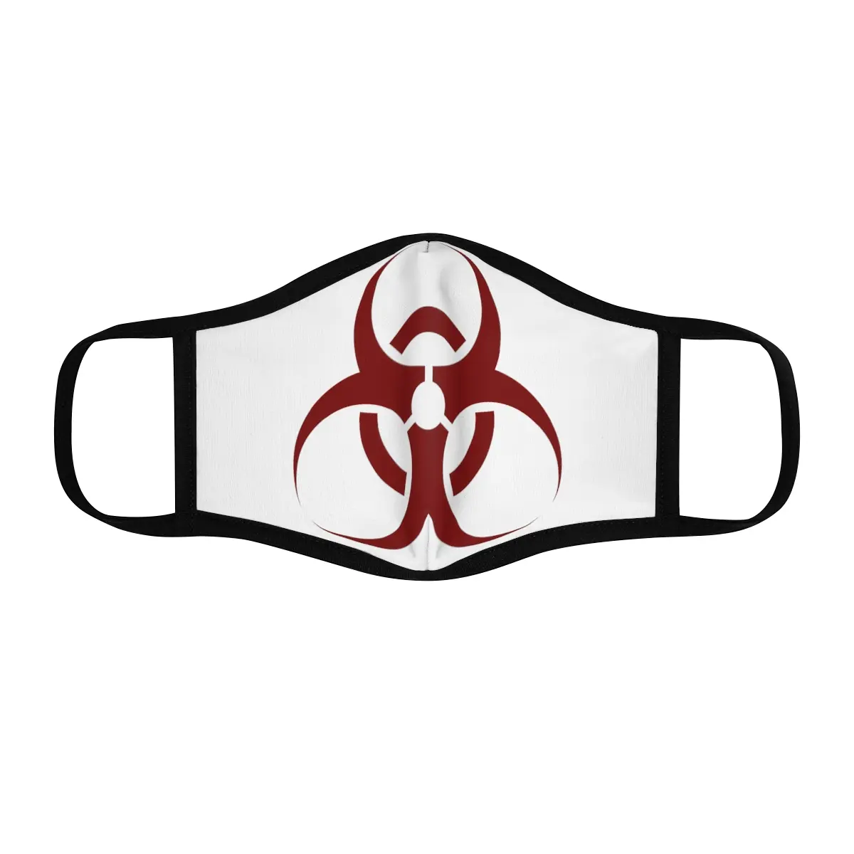 Biohazard Fitted Polyester Face Mask