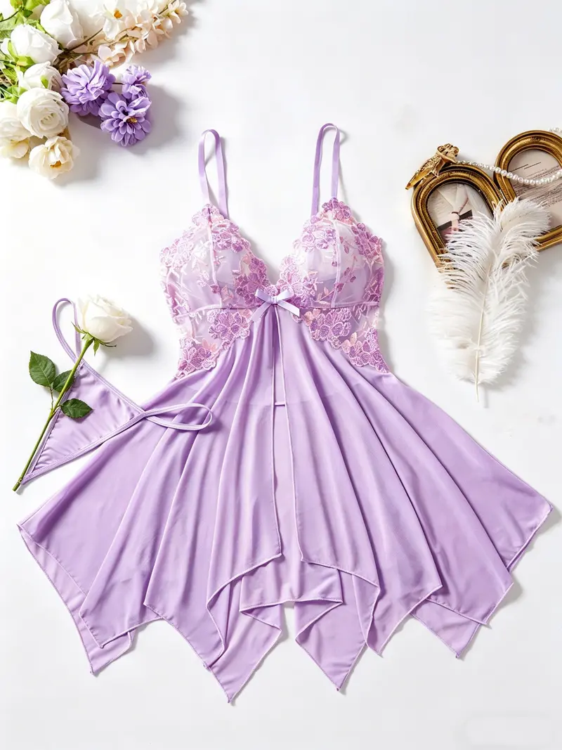 chicme lace trim slip dress - TikTok Shop