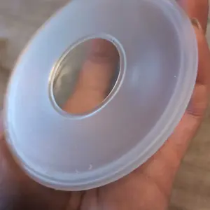 Reusable Silicone Breast Milk Shells, 2pcs/set Wearable Breast Shields, Portable Nursing Pad Cups for Travel, Mummy Breastfeeding Accessories