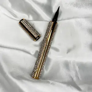 Bling Waterproof Black Eyeliner Smudgeproof Makeup