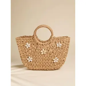 Jackie Shell Woven Bag