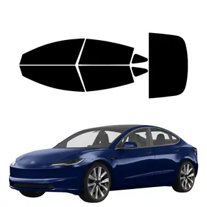 Trueline Automotive Precut Window Tint Kit for Tesla Model 3 2024-2026 All Windows Available Made with 3M Color Stable IR | UV Protection | DIY