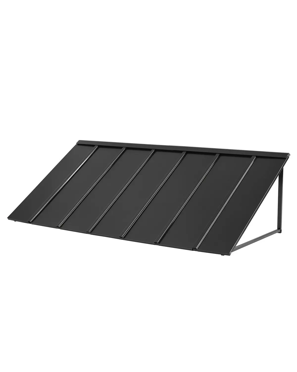 Window Awning Door Canopy 80 X 36 Inches, Outdoor Steel Front Door Shelter, Weatherproof Anti-Rust Finish, Easy Mounting Hardware, Durable Porch Roof Cover For Entryway, UV Protection, Rain And Sun Shield