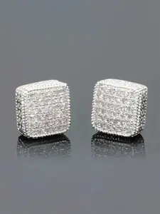 1 Pc Elegant Cubic Zirconia Stud For Women Ear Studs For Wedding Engagement Anniversary Party Jewelry Valentine's Day Gift Zircon Stud Earrings