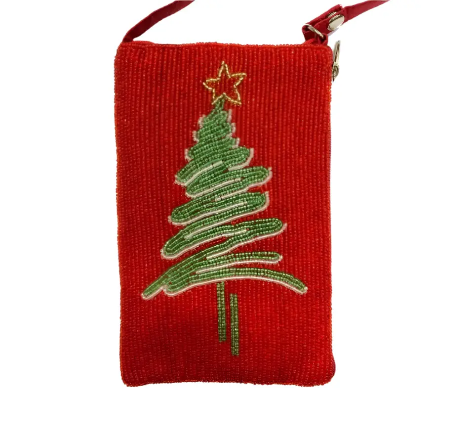 Festive Christmas Tree Purse