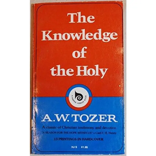 USED Book - The Knowledge of the Holy by A.W. (Aiden Wilson) Tozer (Paperback)