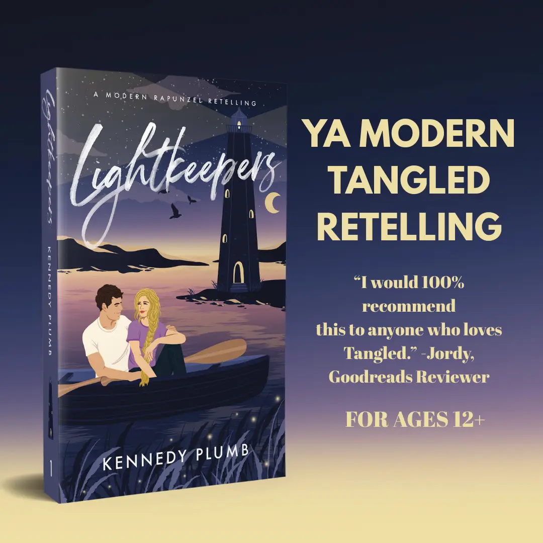 Tangled Retelling Lightkeepers by Kennedy Plumb  signed by author