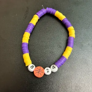 Kobe Bryant Memorial Beaded Bracelet