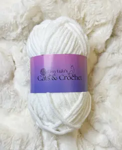 White Chenille Yarn