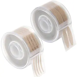 1200 stickers Eyelid Tape Invisible Eye Stickers Portable Breathable Natural Invisible Single Sided Double Eyelid Tape Self-Adhesive Eyelid Stickers Instant Eye Lift Strips (B)