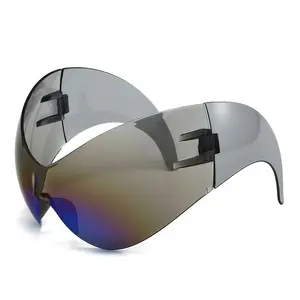 Large frame sports cycling sunglasses
