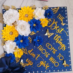 Graduation Cap Topper - Customized Class of 2026, Stylish Design for Graduates, Class of 2026
