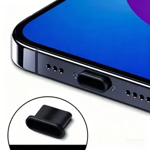 5pcs Type-C Charging Port Dust Plug for iPhone, Durable Phone Accessories, Protection, Prevents Dust Entry, Compatible with Multiple Phones