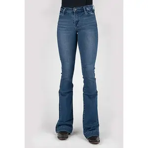 Tin Haul 595 Libby Fit Anvil and Hammer ( Denim Dark Wash )- Women's Jeans