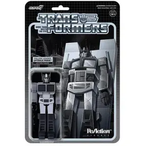 Transformers - ReAction figurine/statue Wv1 - Optimus Prime Fallen Leader (Greyscale)  [COLLECTIBLES] Action figurine/statue, Collectible