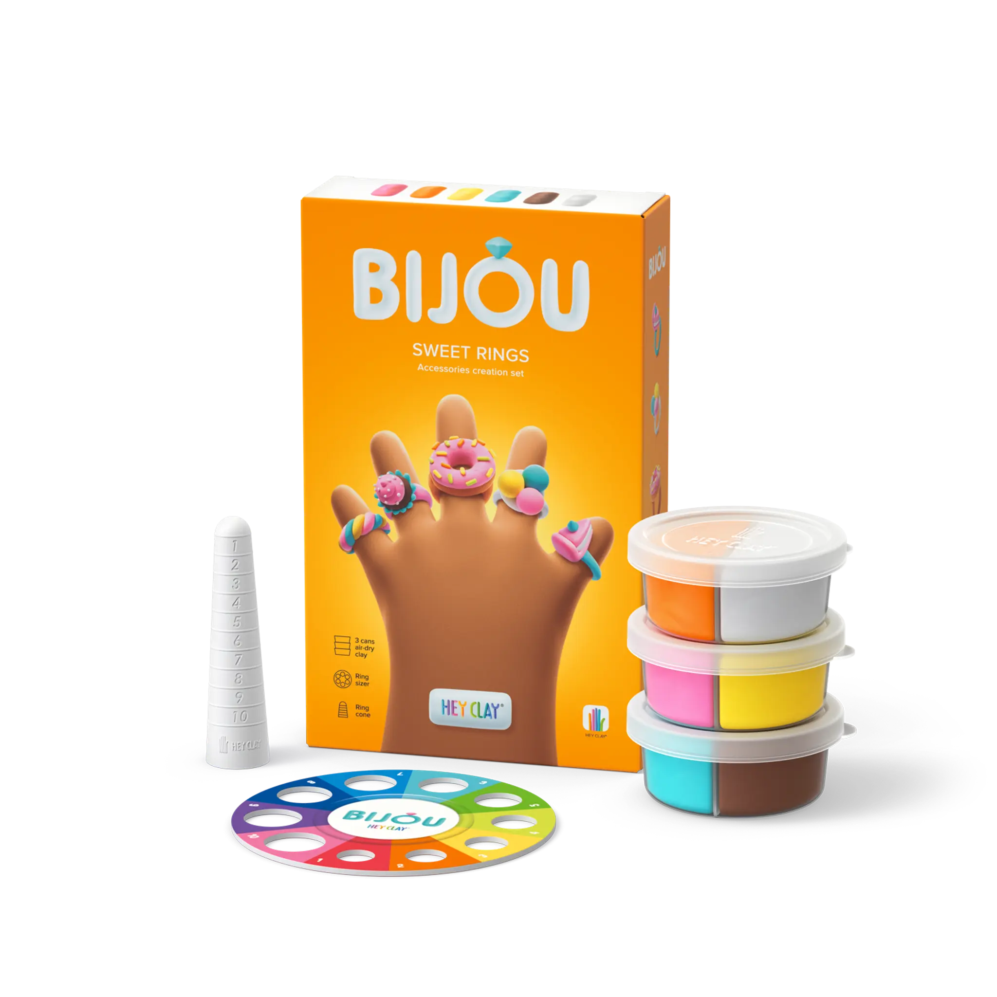 Hey Clay Bijou Sweet Rings
