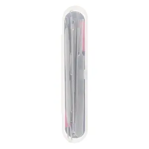 VOCOSTE 1 Set Portable Acne Needle Extractor Skin Care Tools Kit Silver Tone
