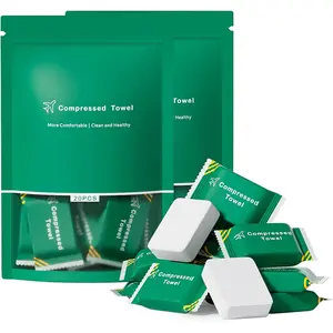 40 count Disposable Towel Compressed Towel Tablets, Disposable  Compressed Towel, Compressed Hand Wipe Portable Washcloth, Portable Compressed  Tissue for Travel Home and Outdoor Hiking