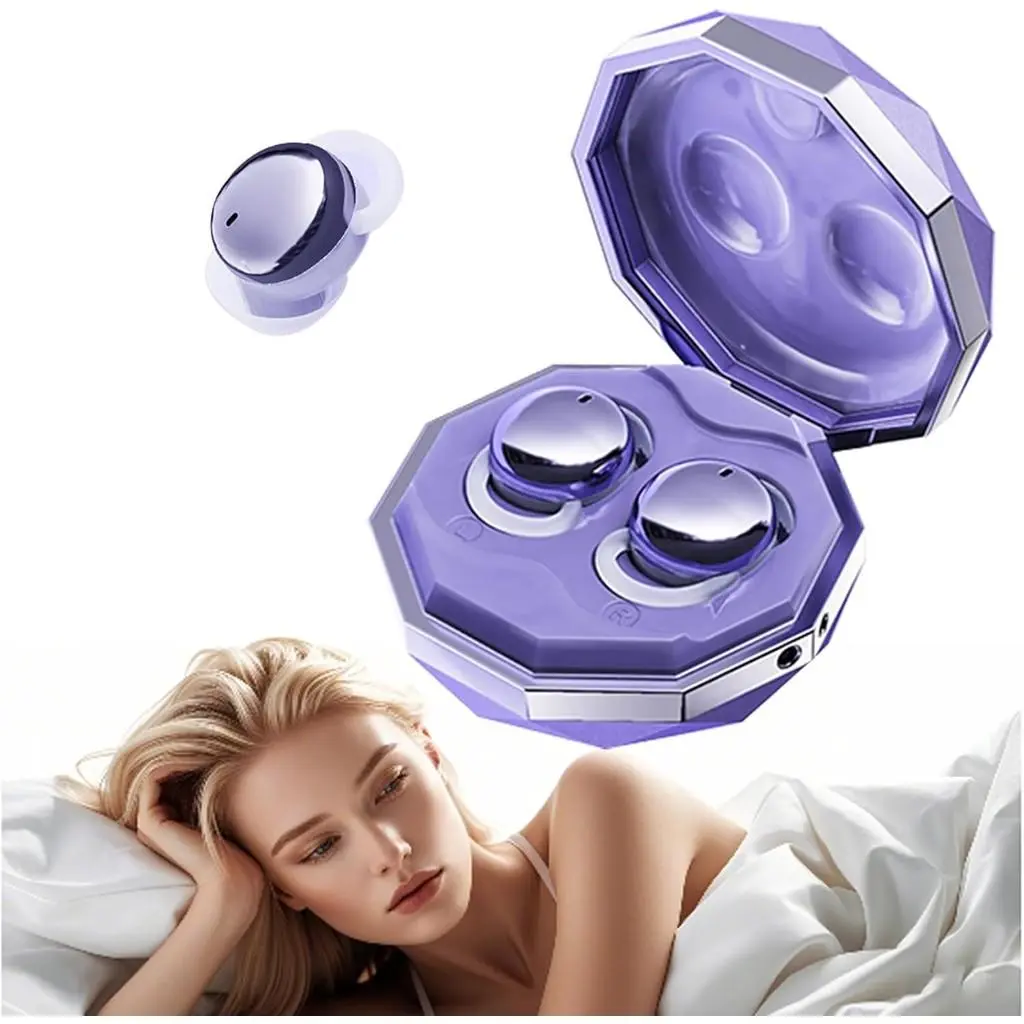 Wireless Sleep Headphones, in-ear Design Sleep Headphones with Microphone, HiFi Sound Quality Sleep Aid Tool for Women & Men, Audio, High Quality Headphones, In Ear Headset