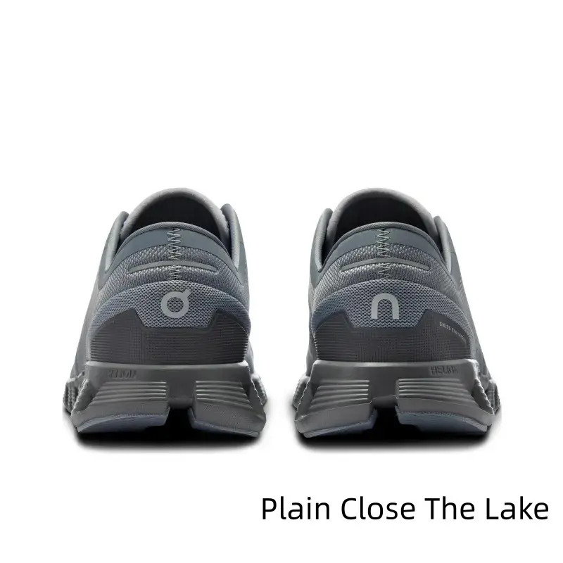 Vibration Buffer Lace-Up Athletic Running Shoes | Windproof Waffle Weave Stitched Fabric | Strip Recessed Lightweight Foam Outsole | Cross Fitness Daily Training | Relieve Arch & Heel Discomfort After Long Standing Hours