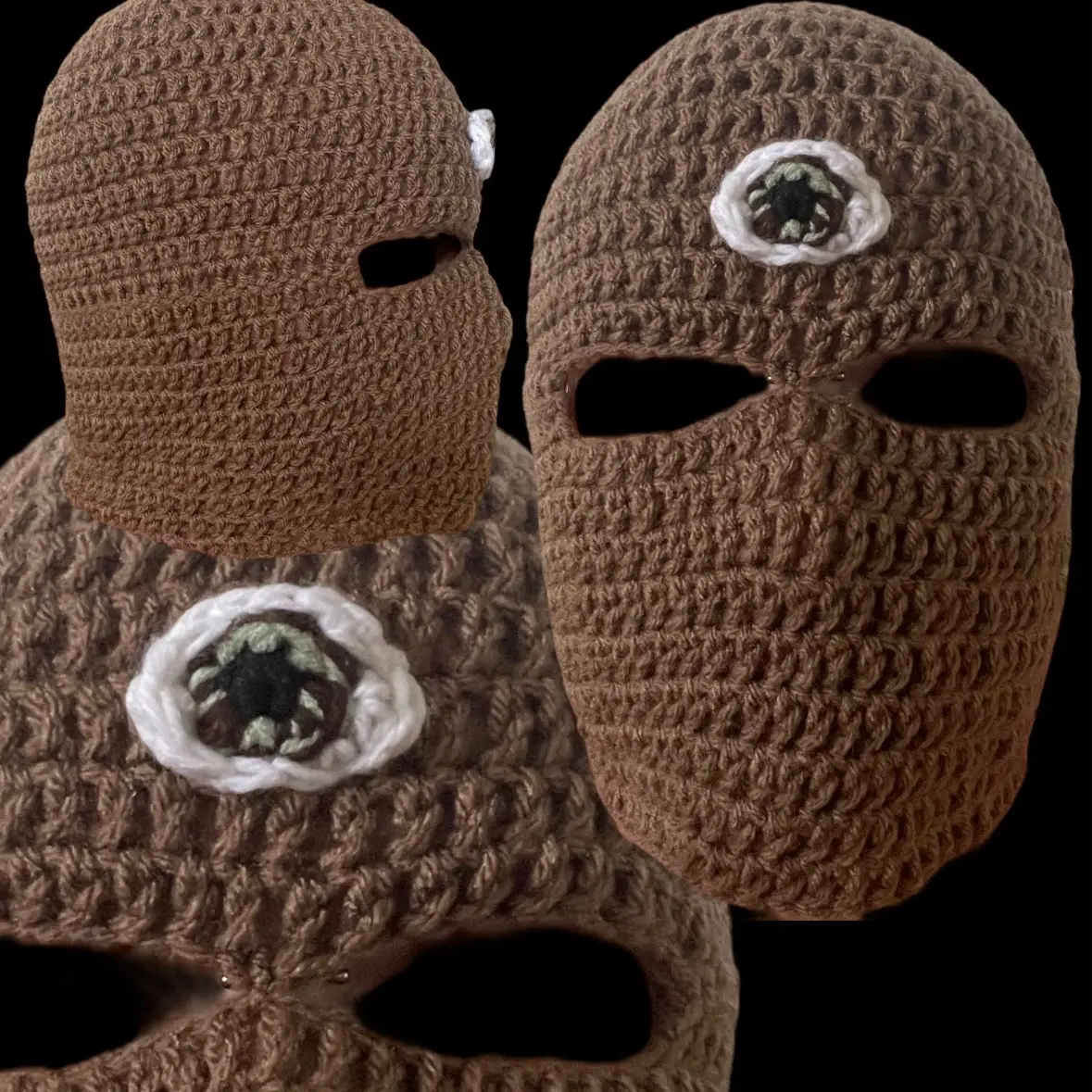 Crochet 3rd Eye Ski Mask