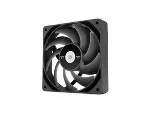 Thermaltake TOUGHFAN 14 Pro High Static Pressure PC Cooling Fan, PWM controlled 500~2000 rpm, Air Flow 119.6 CFM, Gen.2 Hydraulic Bearing 140mm Case/Radiator Fan (1 Pack) CL-F140-PL14BL-A