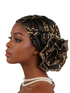 Elegant Embroidered Hat, Embroidered Fitted Cap, Trendy Style Headscarf Cap, Embroidered Headwear, Perfect Accessory for Any