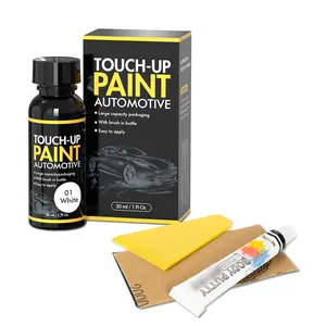 XTryfun Universal Type Automotive Touch Up Paint 30ML Multi-Color Scratch Repair Kit - Quick Dry Portable Paint Pen for All Models Bumper/Door Small Scratches Fill
