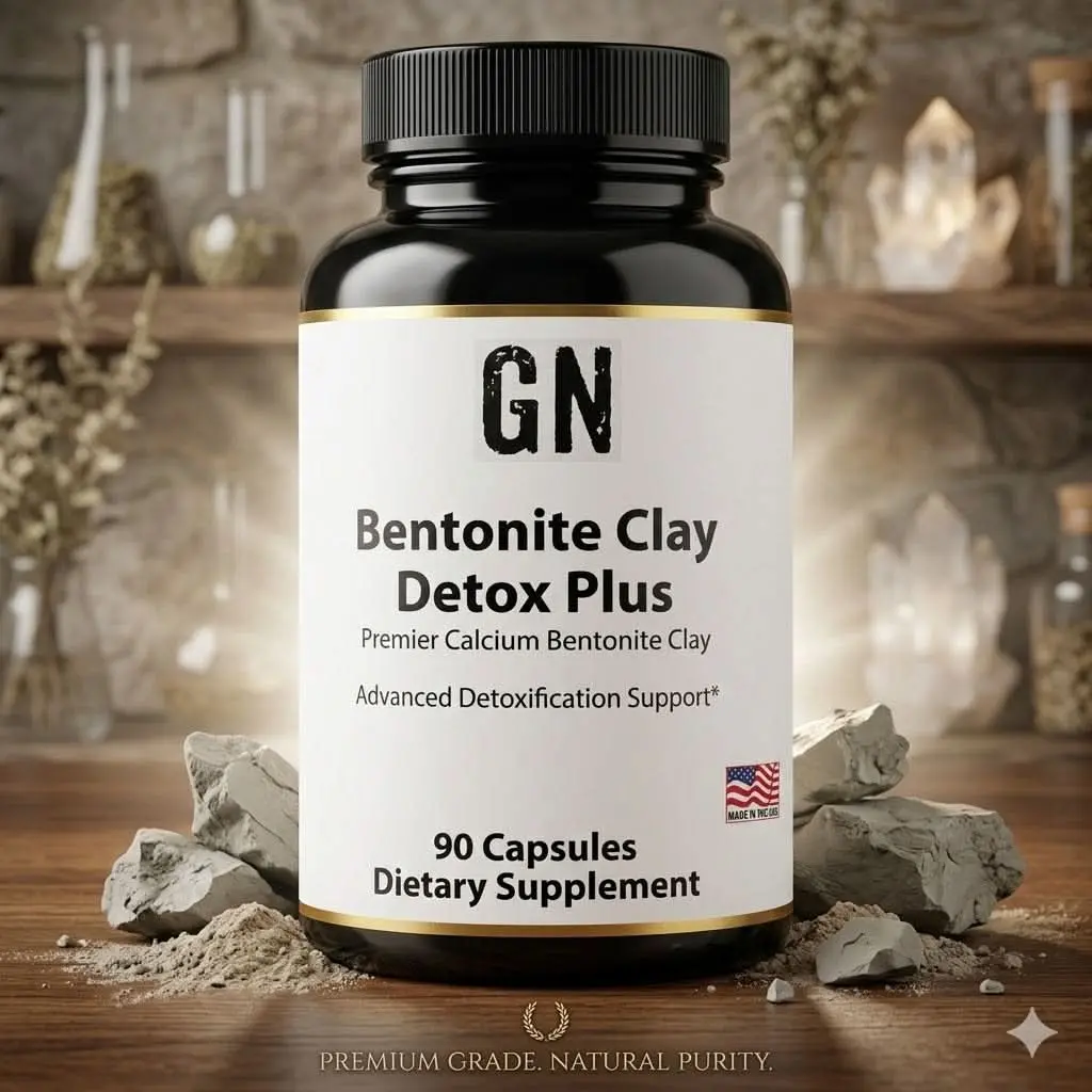 Bentonite Clay Detox Plus – 99.5% Purity | COA | GetGN
