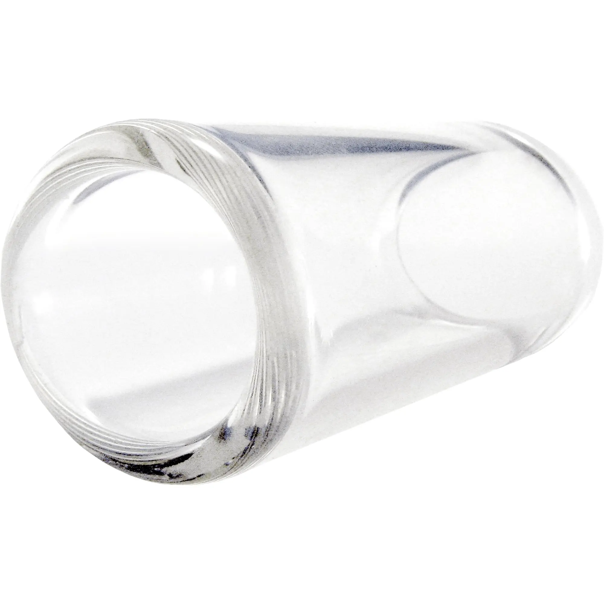 Medium Glass Guitar Slide, Model P04228, Smooth Polished Finger Slide for Electric & Acoustic Guitar Players