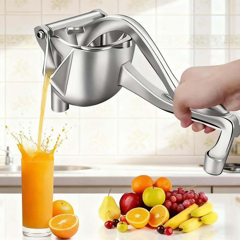 Aluminum manual press -Silent Hand juicer Effortless vegetable & Fruit Juice Extraction at Home!