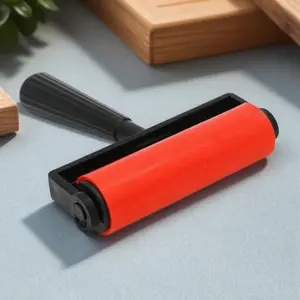 5D Diamond Painting Roller Tool DIY Anti-Slip Pressing Wheel Square Drill Embroidery Aid Compact Diamond Presser Portable Grip Design Cross Stitch Rhinestone Applicator Handmade Craft Decorating Art Tool