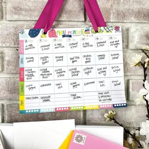 52-Week Meal Minder® Weekly Menu Planner Pad | Grocery List | Bonus Dry Erase Menu Board
