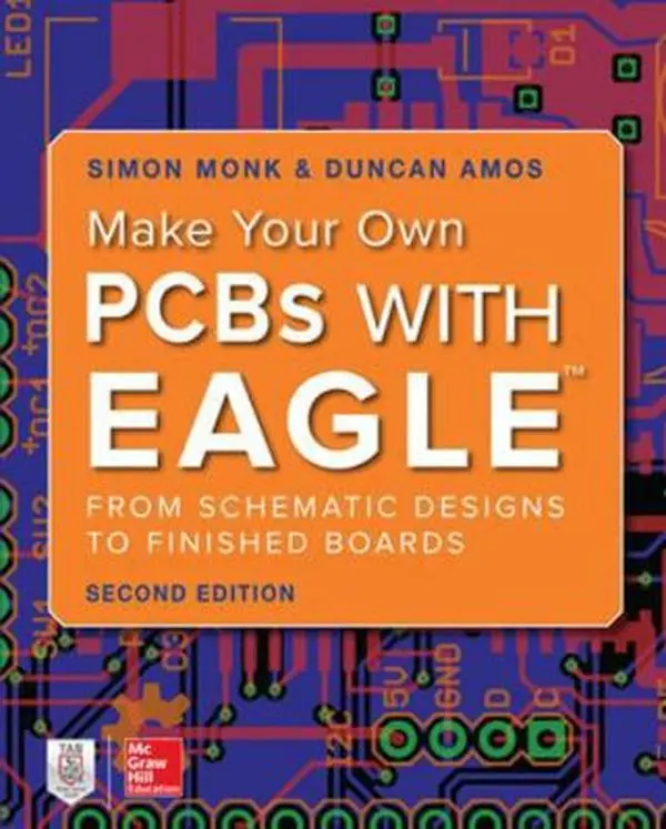USED Book - Make Your Own PCBs with Eagle: From Schematic Designs to Finished Boards by Monk, Simon (Paperback) - english
