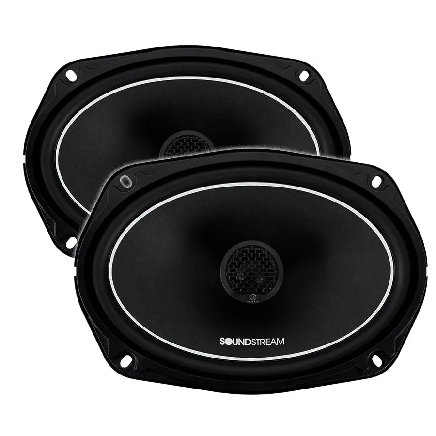 Soundstream RS-69 | 6 x 9 Inch (152x229 mm) Coaxial Speaker System (Set of 2)