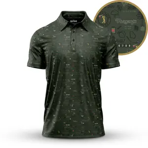 [SHIP FROM US] Peasants ’26 Golf Polo Shirt – Funny Golf Meme Shirt for Men, Weekend Golf Outfit, Golf Lover Gift